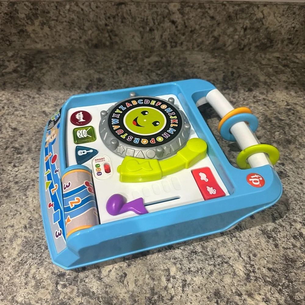 Dj Remix Record Player & Video Game Controller Fisher Price Toys